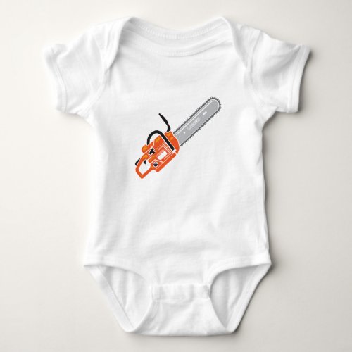 ChainSawpdf Baby Bodysuit