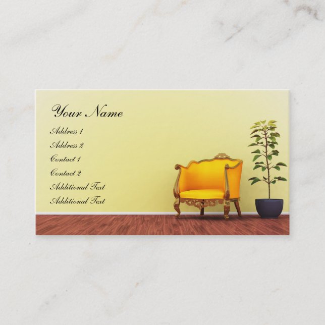 Chair Business Card (Front)