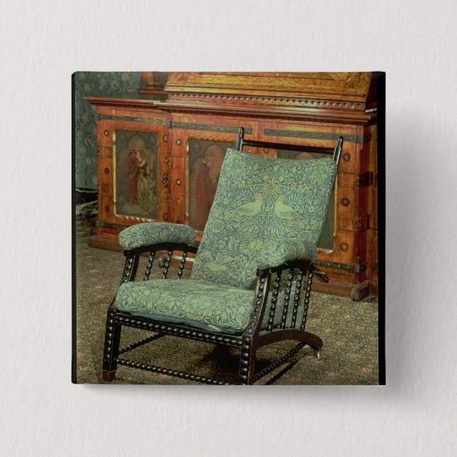 Chair by William Morris Button (Front)