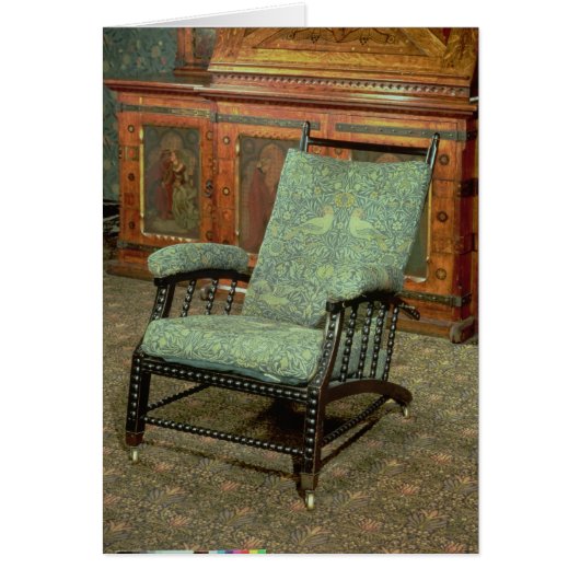 Chair by William Morris Cards (Front)