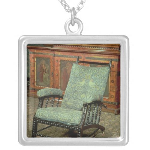 Chair by William Morris Silver Plated Necklace