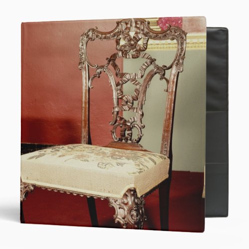 Chair Chippendale Director design c1760 Binder