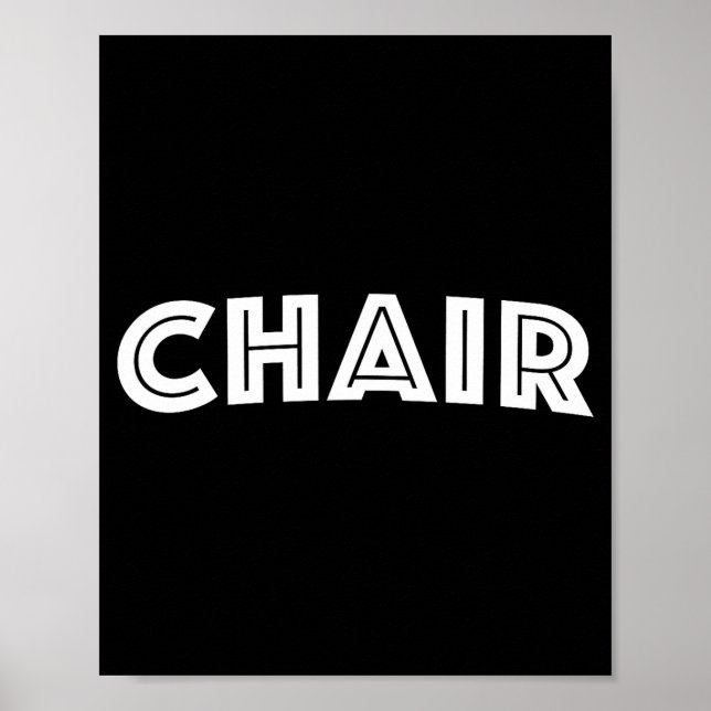 Chair  poster (Front)