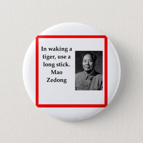 Chairman Mao Button