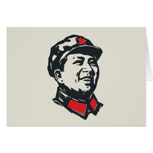 Chairman Mao Portrait Cards (Front Horizontal)