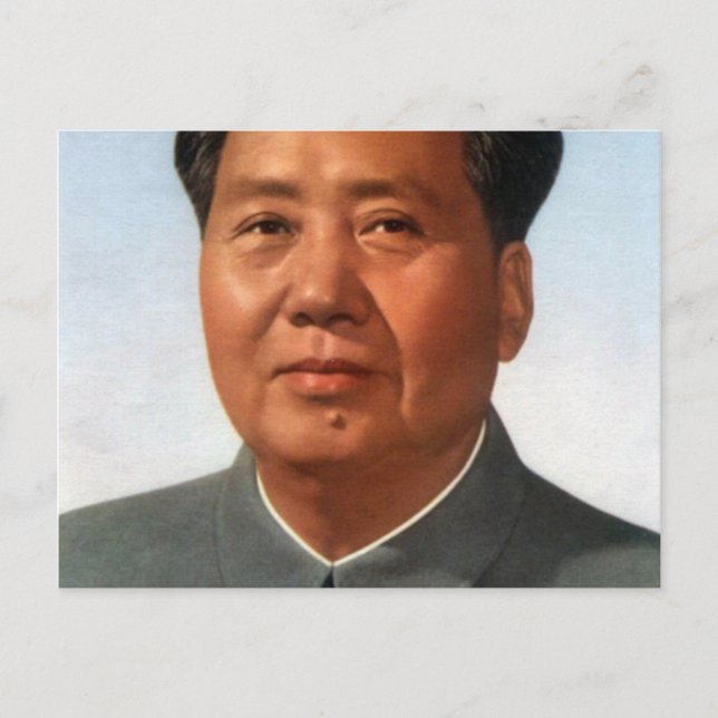 Chairman Mao Postcard (Front)