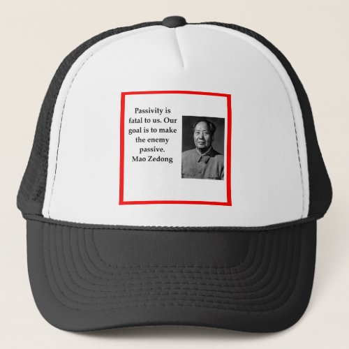 Chairman Mao Trucker Hat