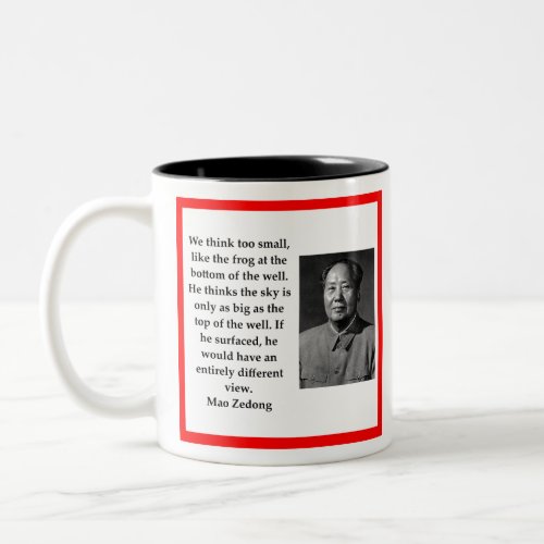 Chairman Mao Two_Tone Coffee Mug