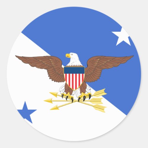 Chairman of the Joint Chiefs of Staff Classic Round Sticker