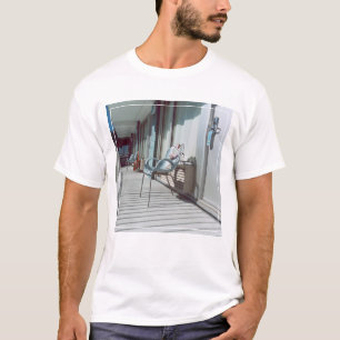 Chairs Outside Beach Hotel Rooms T-Shirt