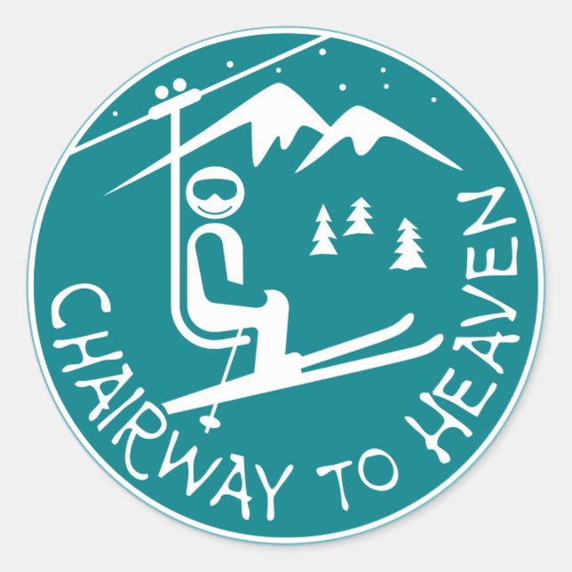 Chairway to Heaven Sticker (Front)