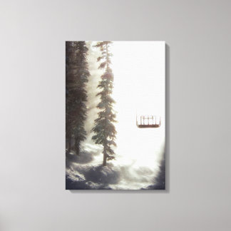 Chairway To Heaven- Stretched Canvas Print
