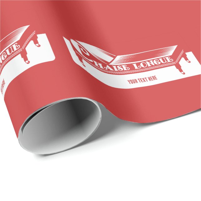 Chaise Longue Wrapping Paper (Roll Corner)