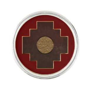 Chakana Cross Lapel Pin
