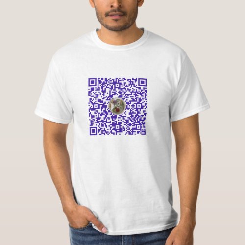 Chakra Balancing Amulet QR Code __  T_Shirt