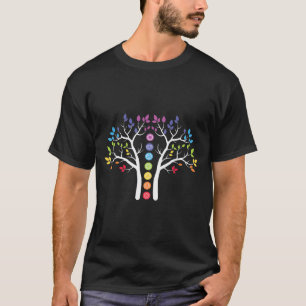 Chakra Chakras Tree Of Life Meditation Yoga T-Shirt