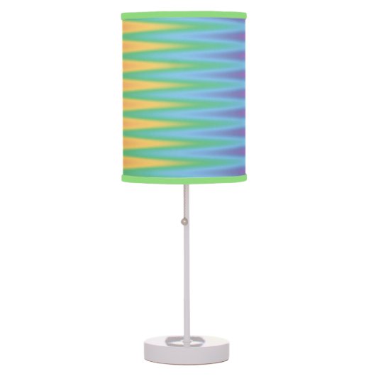 chakra colors light table lamp (Front)