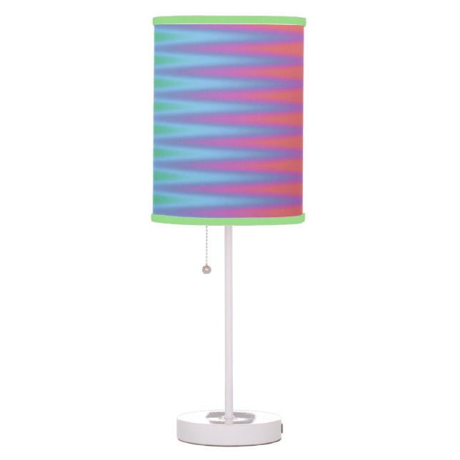 chakra colors light table lamp (Right)