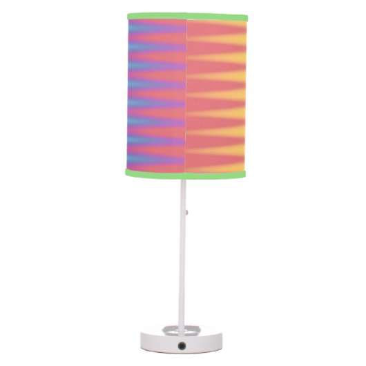 chakra colors light table lamp (Back)