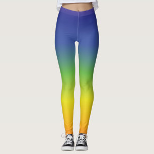 Chakra Colors Yoga Meditation Healing Energy Leggings