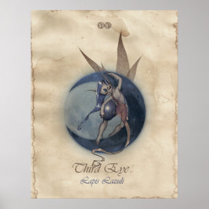 CHAKRA FAE - THIRD EYE POSTER