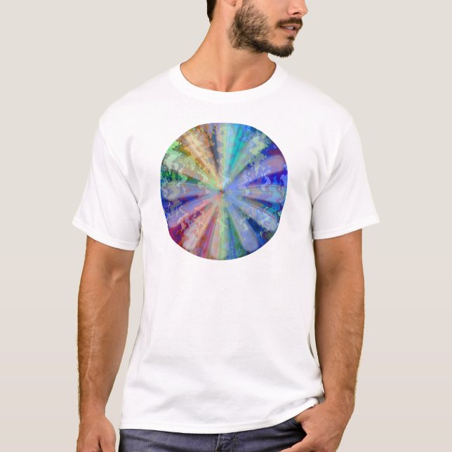 Chakra Flower Sunflower Sunshine Heart T-Shirt (Front)