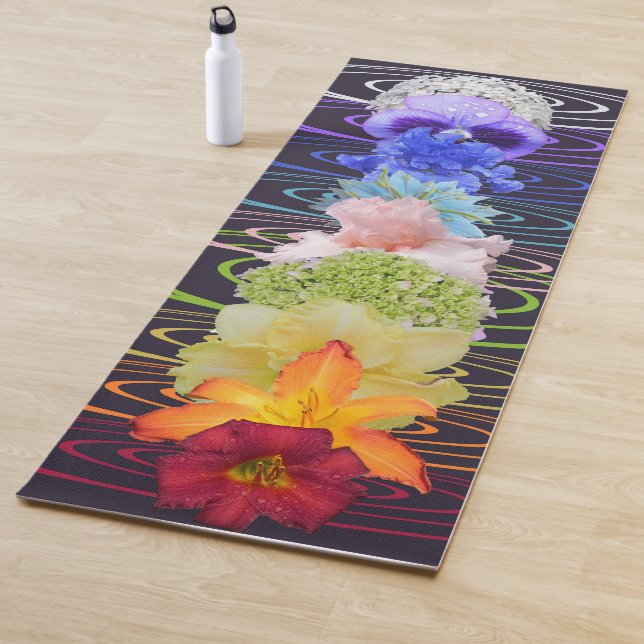 Chakra Flowers Yoga Mat (In Situ)