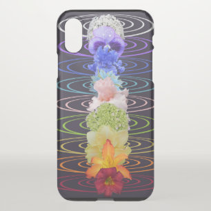 Chakra Flowers Zen Yoga Meditation iPhone XS Case