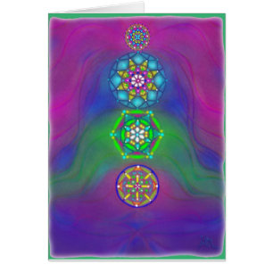 chakra gems cards
