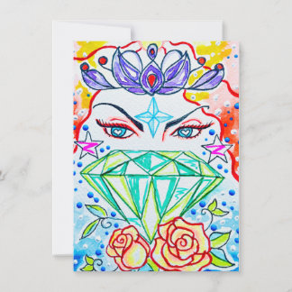 Chakra Goddess Note Card
