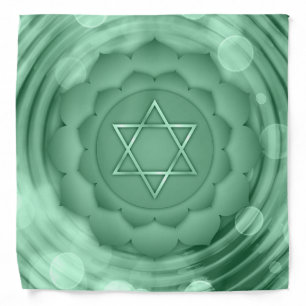 Chakra Green Heart Energy Spiritual Zen Yoga Bandana