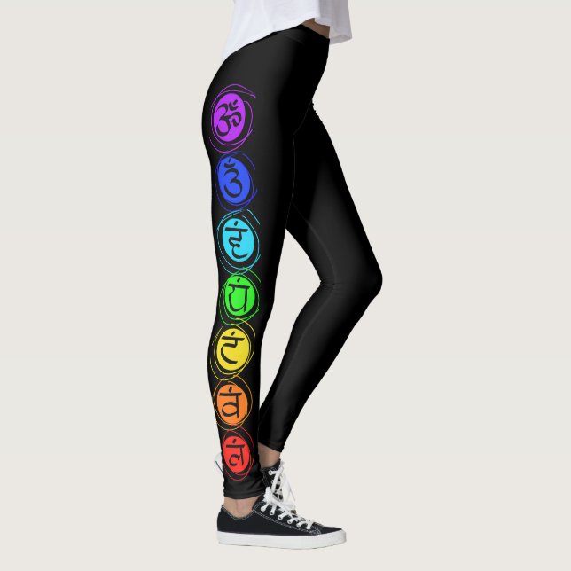Chakra Healing Leggings (Right)