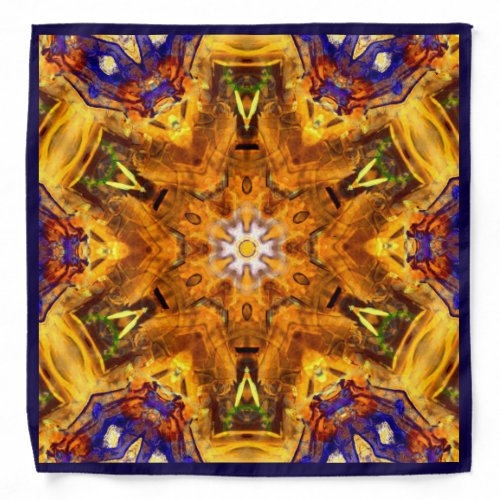 Chakra Mandala Fine Art Sacred Geometry Bandana