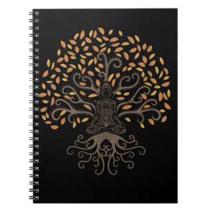 Chakra Spiritual Tree Reiki Yoga Meditation Notebook