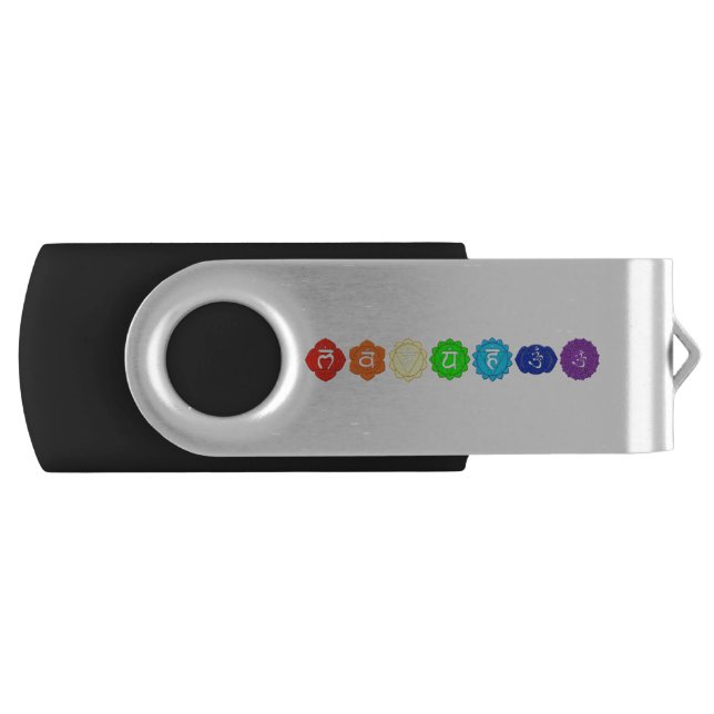 Chakra Symbol Flash Drive (Front)