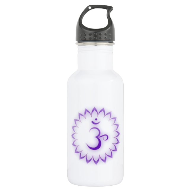 Chakra Symbols Water Bottle (Front)