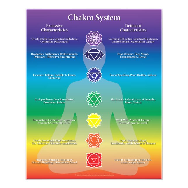Chakra System Photo Print (Front)