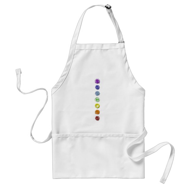 Chakra Wheels Adult Apron (Front)