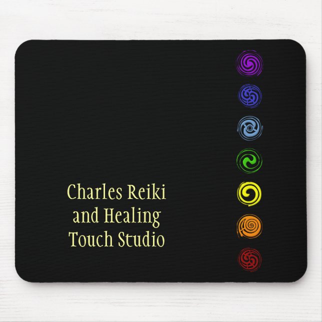 Chakra Wheels Mouse Pad (Front)