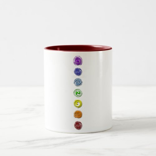 Chakra Wheels Two_Tone Coffee Mug