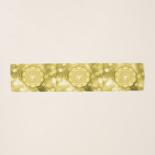 Chakra - Yellow Gold Solar Chakra Energy Zen Yoga Scarf