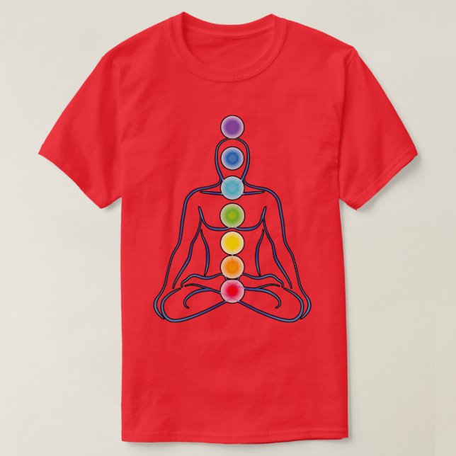 Chakra Yoga 2 T-Shirt (Design Front)