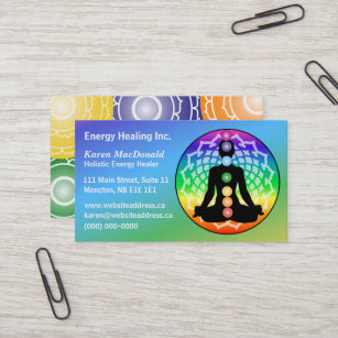 Chakra Yoga Business Card