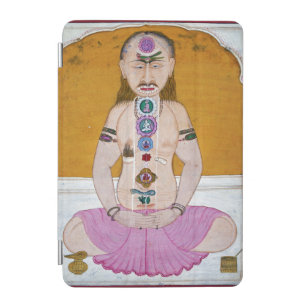 Chakra Yoga Illustration for Meditation iPad Mini Cover