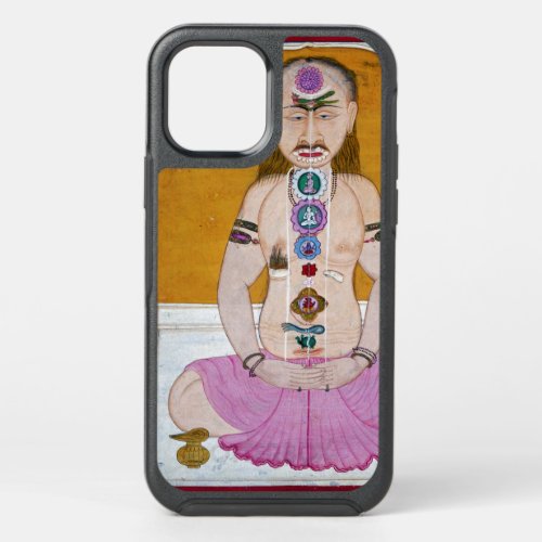 Chakra Yoga Illustration for Meditation OtterBox Symmetry iPhone 12 Case