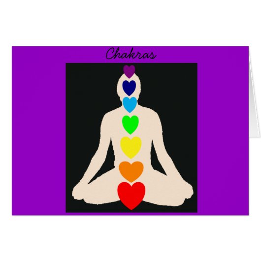 Chakra Yoga Lotus Position Gifts (Front Horizontal)