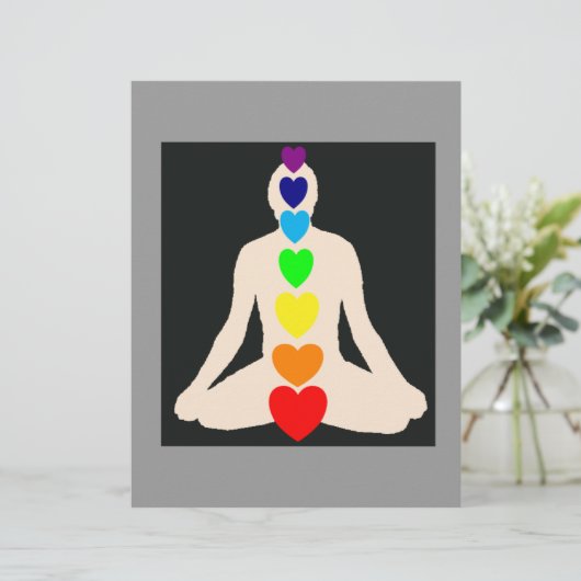 Chakra Yoga Lotus Position Gifts (Standing Front)