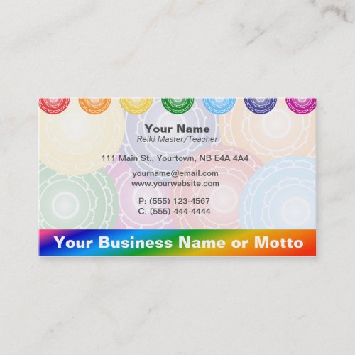 Chakras Business Card