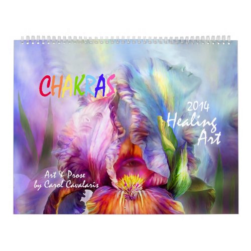 Chakras Healing Art Calendar 2014
