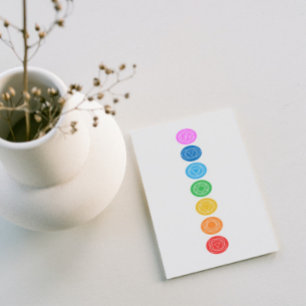 Chakras Meditation Business Card